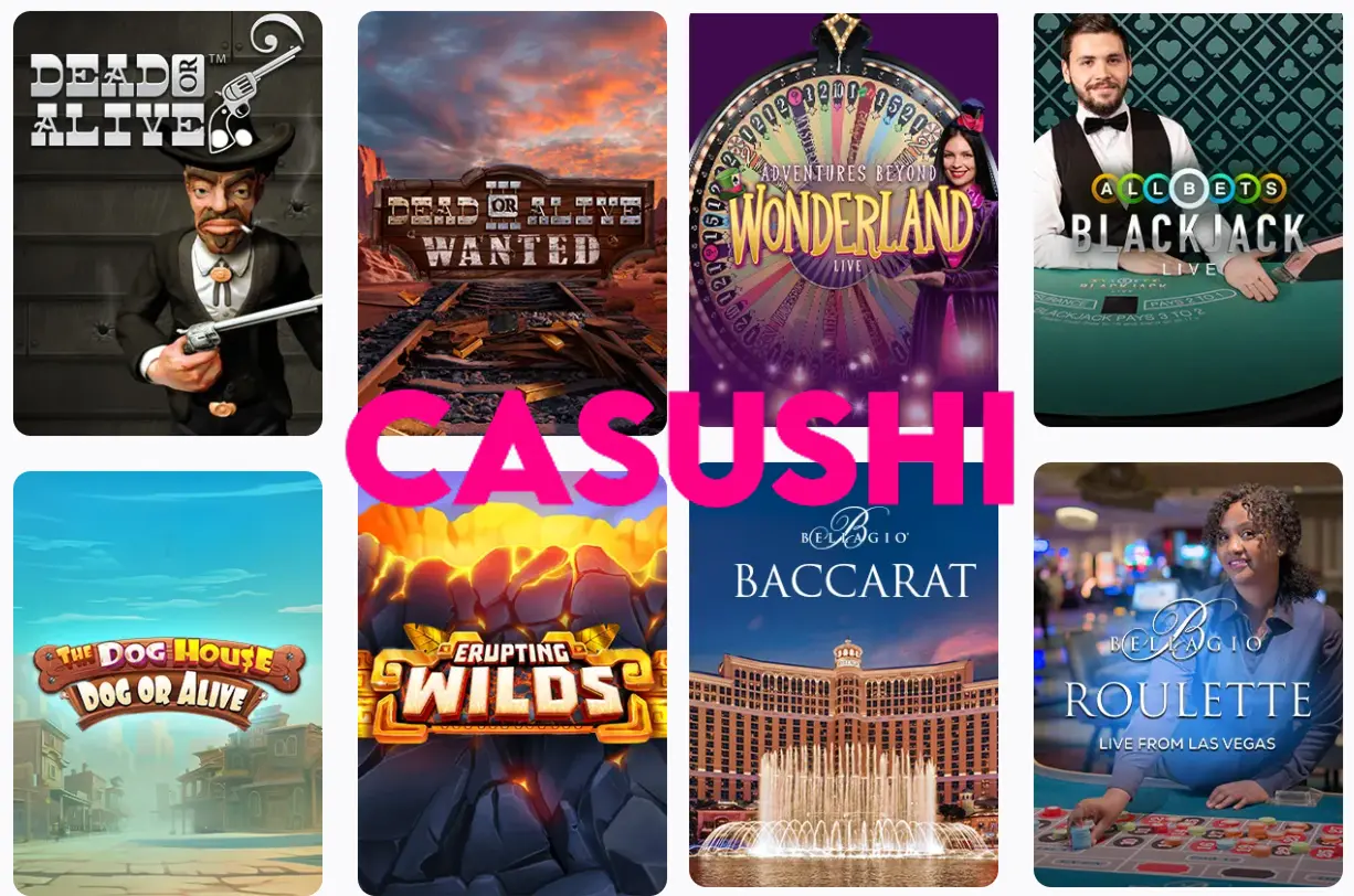 casushi live games